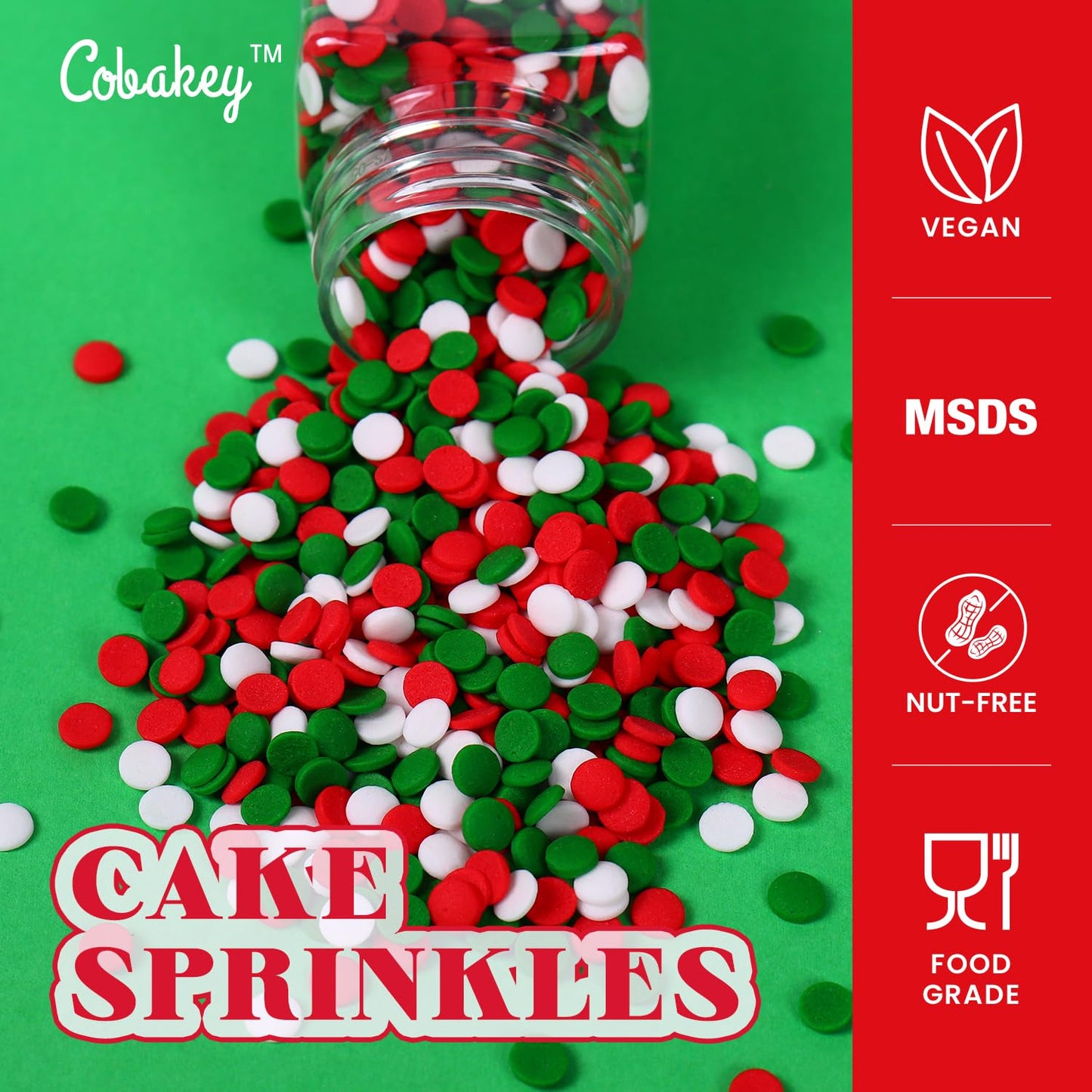 Sprinkles Navidad confetti mini - Tricolor Navidad