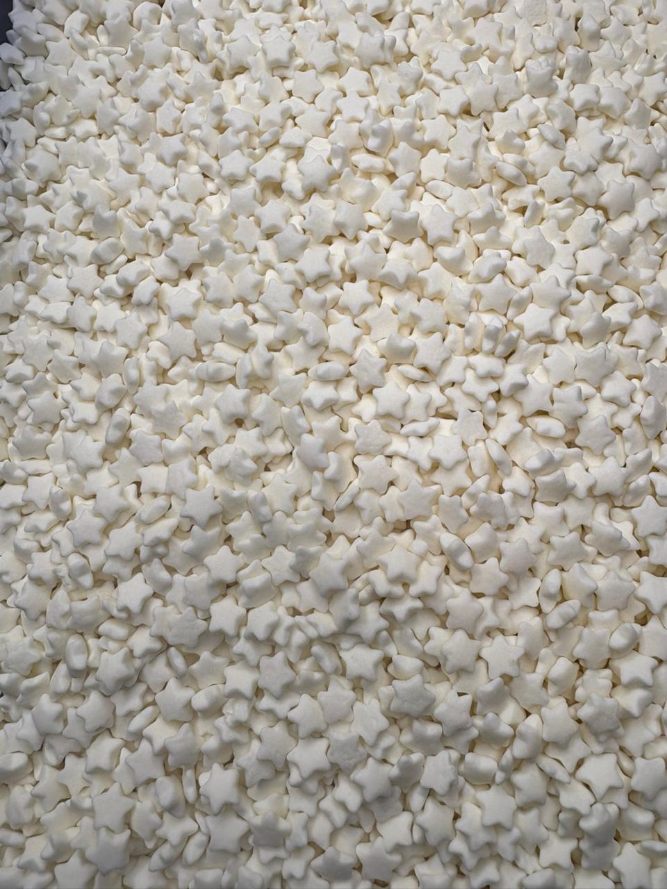 Sprinkles navidad confetti estrella blanca comestible