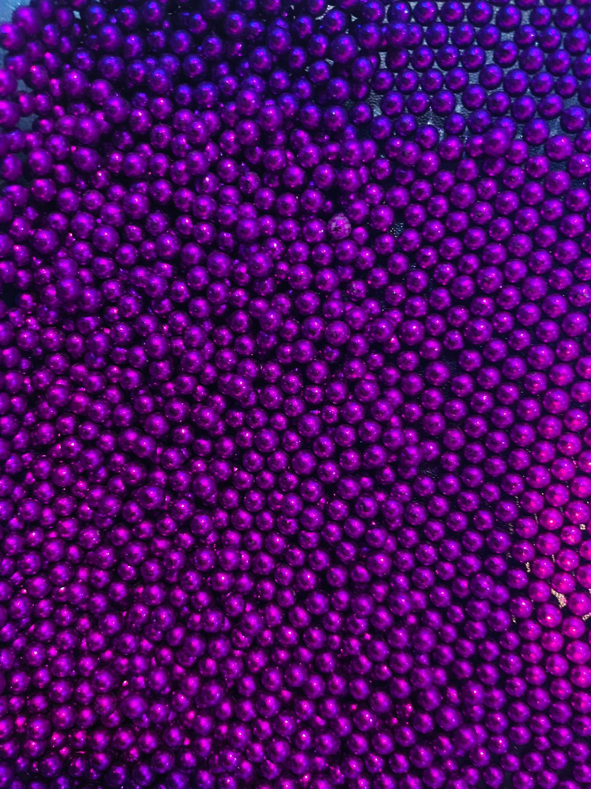Sprinkles Halloween - Perlas Metalicas moradas 4mm