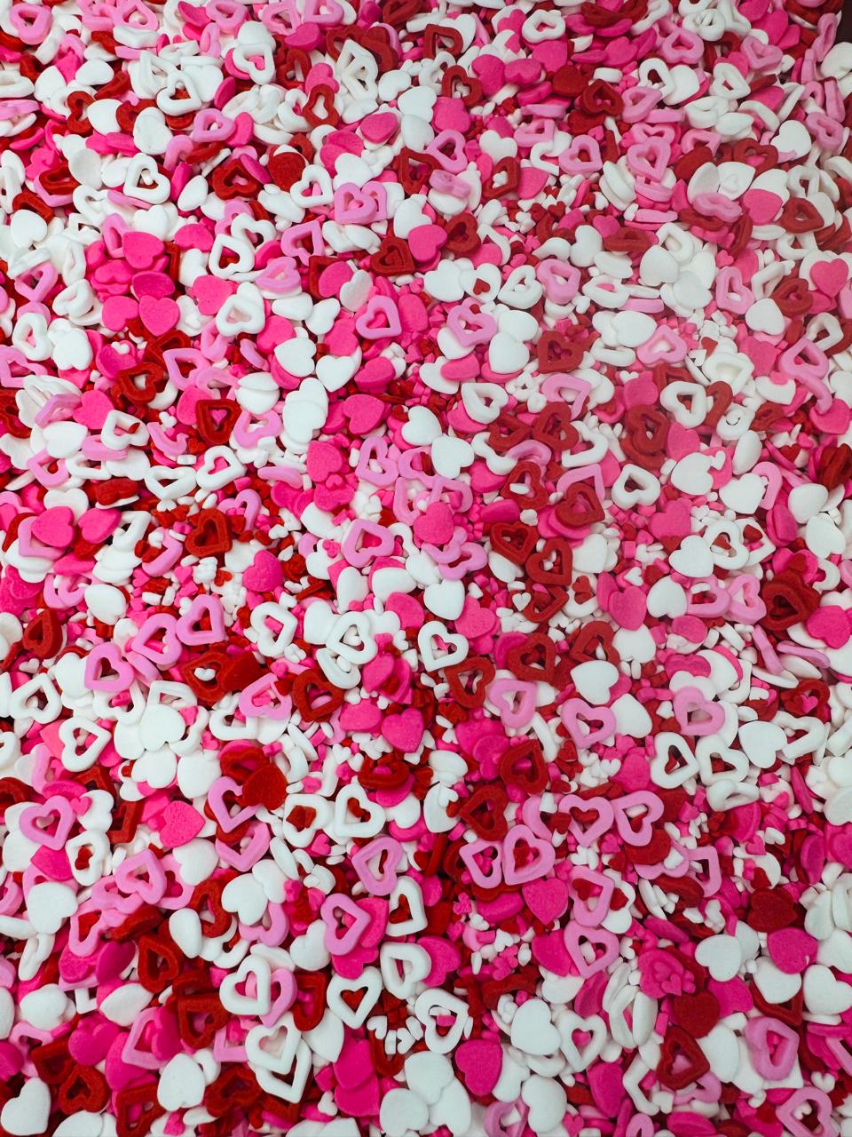 Sprinkles comestibles decorativos Importados – Granel y Mayoreo | Reyna de corazones
