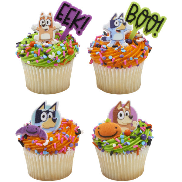 Mini topper cake halloween 15 piezas - Neon - Boo