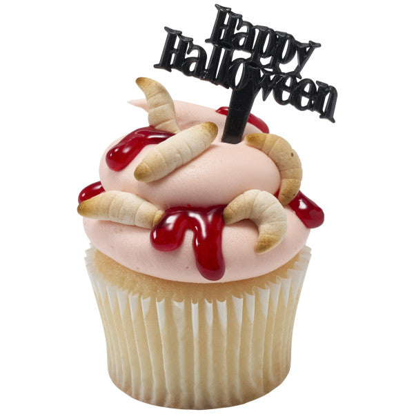 Mini topper cake halloween 15 piezas - Neon - Happy Halloween