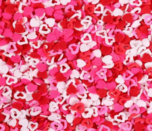 Sprinkles comestibles decorativos Importados – Granel y Mayoreo | Reyna de corazones