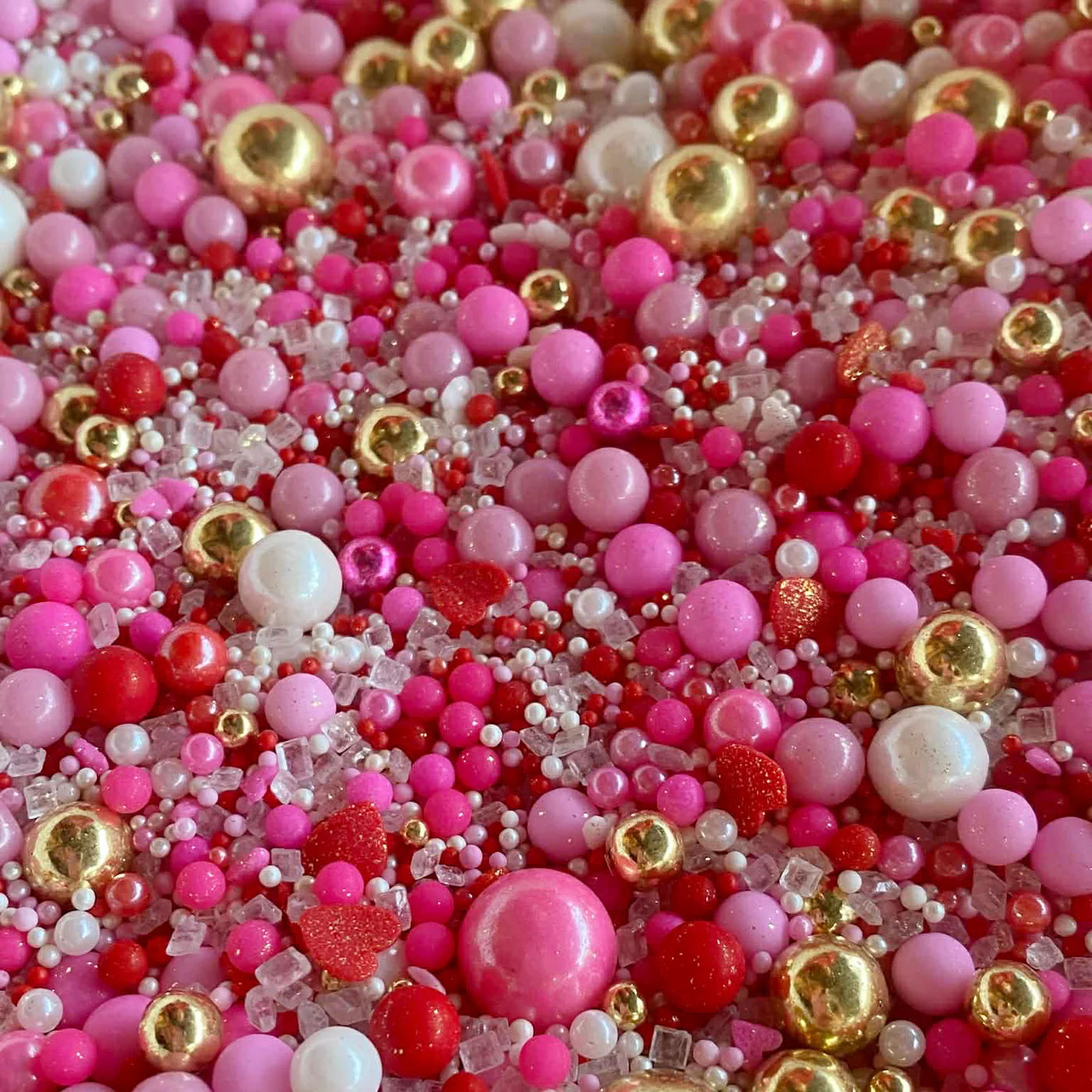 Sprinkles Graduacion perlas love pink