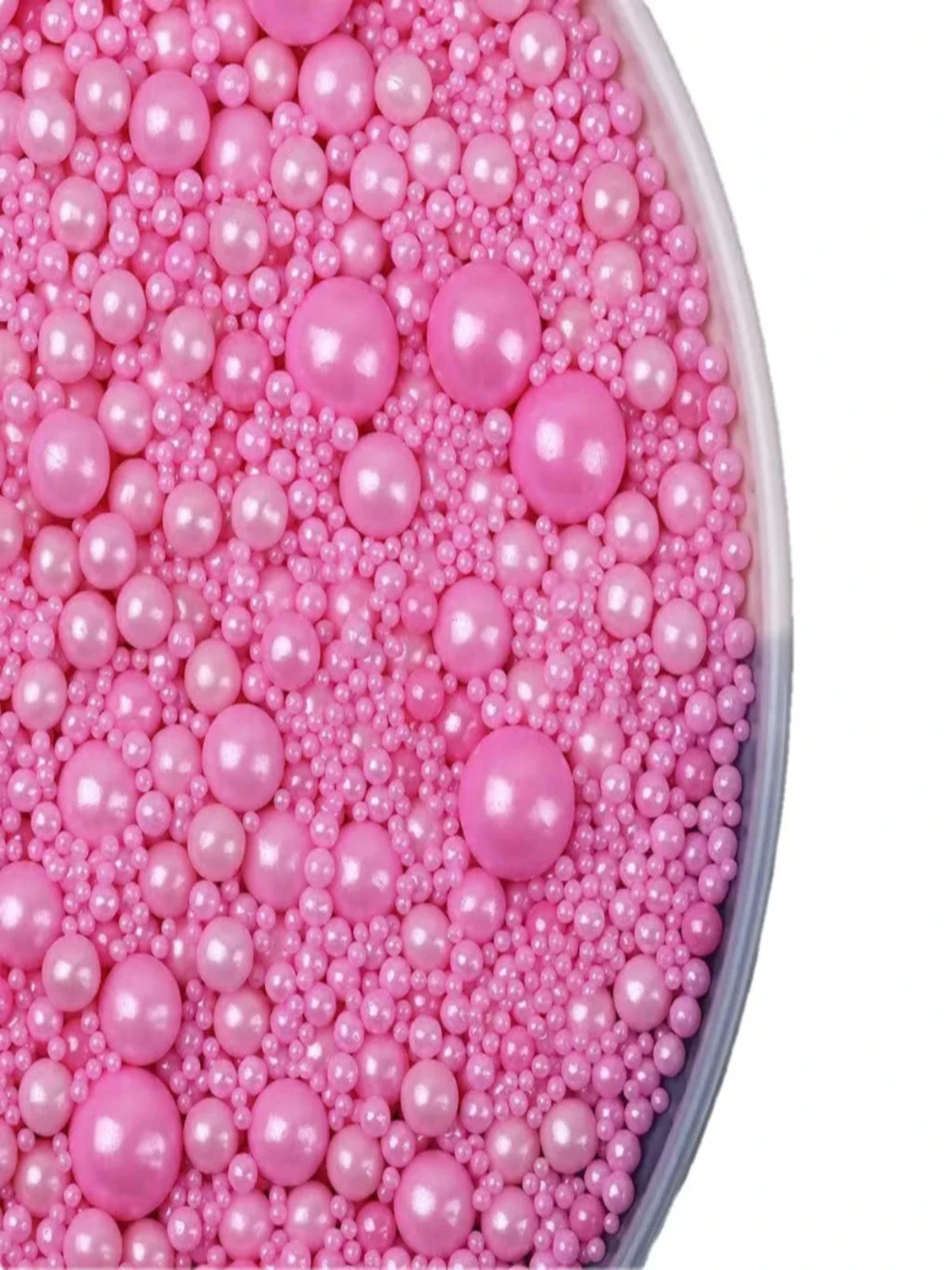 Sprinkles San Valentin Perlas Multisizes ultrabrillantes Color Rosa Pastel