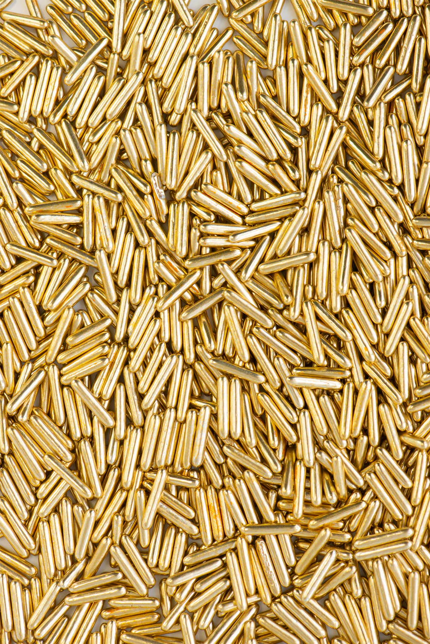 Sprinkles Metalicos Rods Oro
