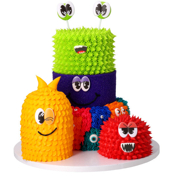 Sprinkles Halooween Icing Caritas de miedo - Monster