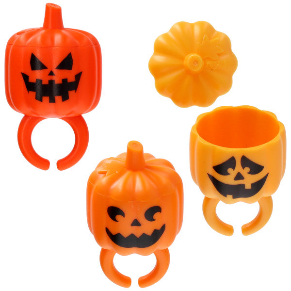 Mini topper cake halloween 12 piezas - Calabazas rellenables