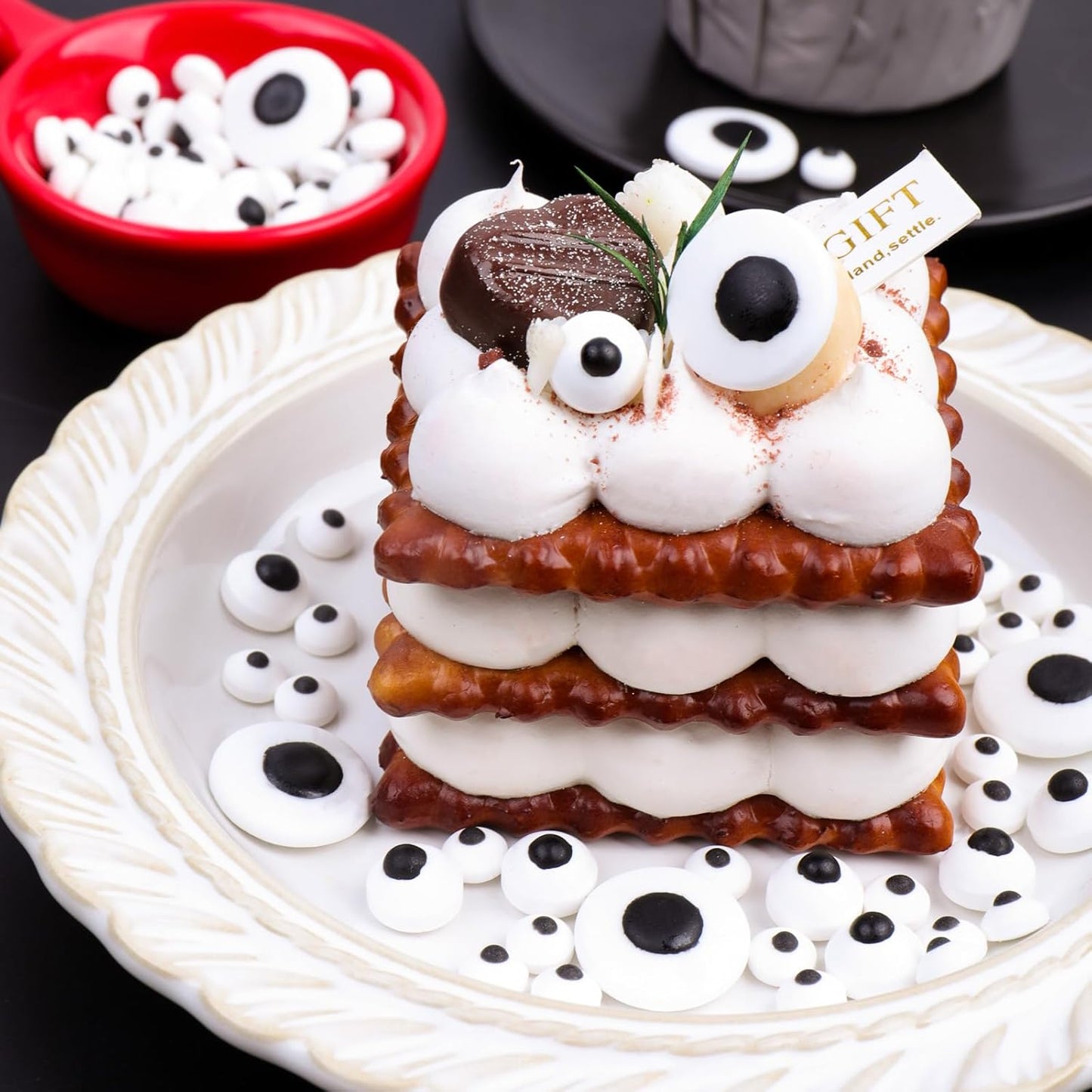 Sprinkles Set Halloween 320grs  Ojitos 3 tamaños