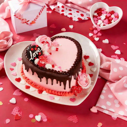 Sprinkles Confetti san valentin  - Sprinkles corazon tricolor mediano