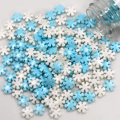 Sprinkles navidad copo jumbo blanco y azul