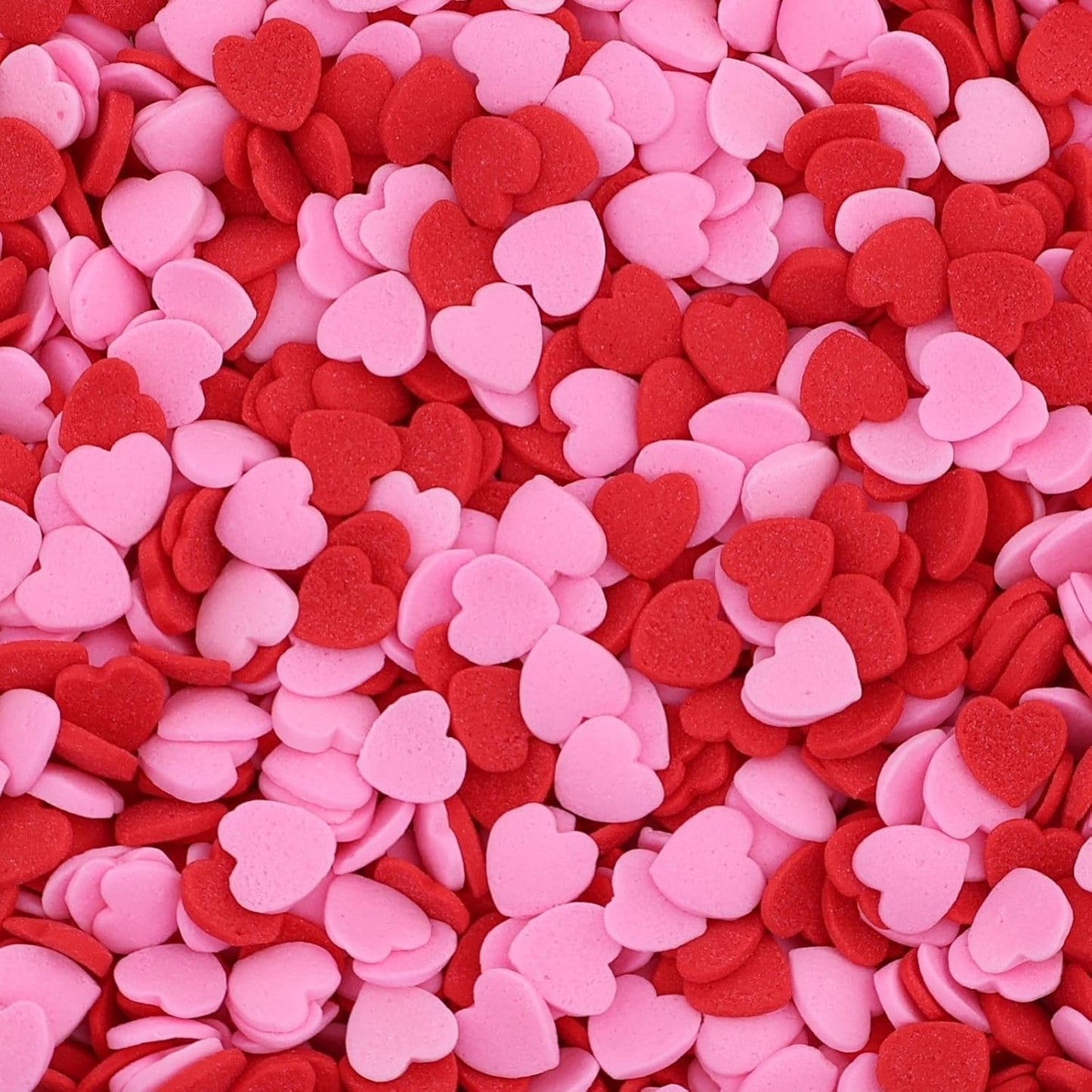 Sprinkles Confetti san valentin  - Sprinkles confetti corazon mediano rosa y rojo mate