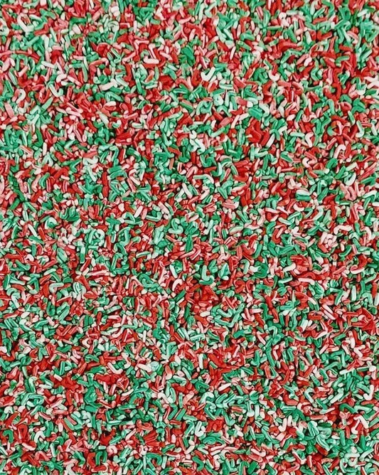 Sprinkles Navidad Confetti - Candy Cane Bastones de azucar