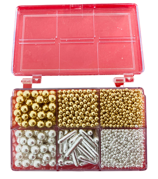 Sprinkles Box Mini Ed. Metalico Dorado & Plata