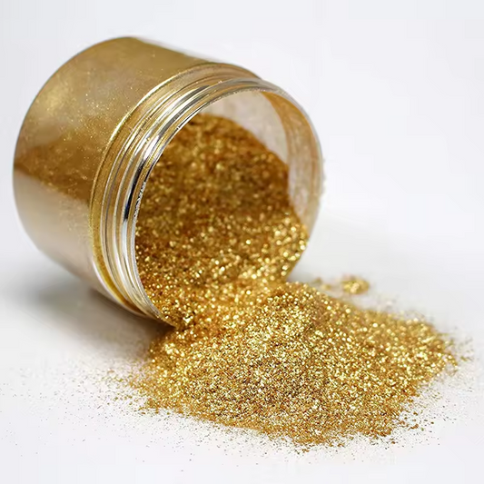 Matizador comestible color dorado