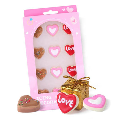 Sprinkles san valentin Valentine's corazones de icing