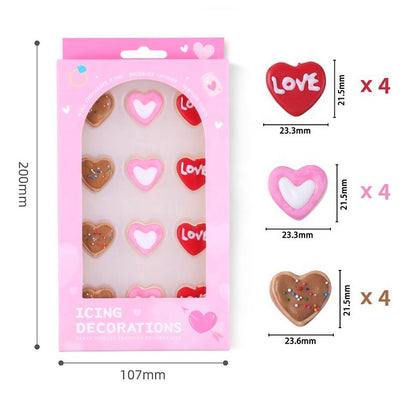 Sprinkles san valentin Valentine's corazones de icing