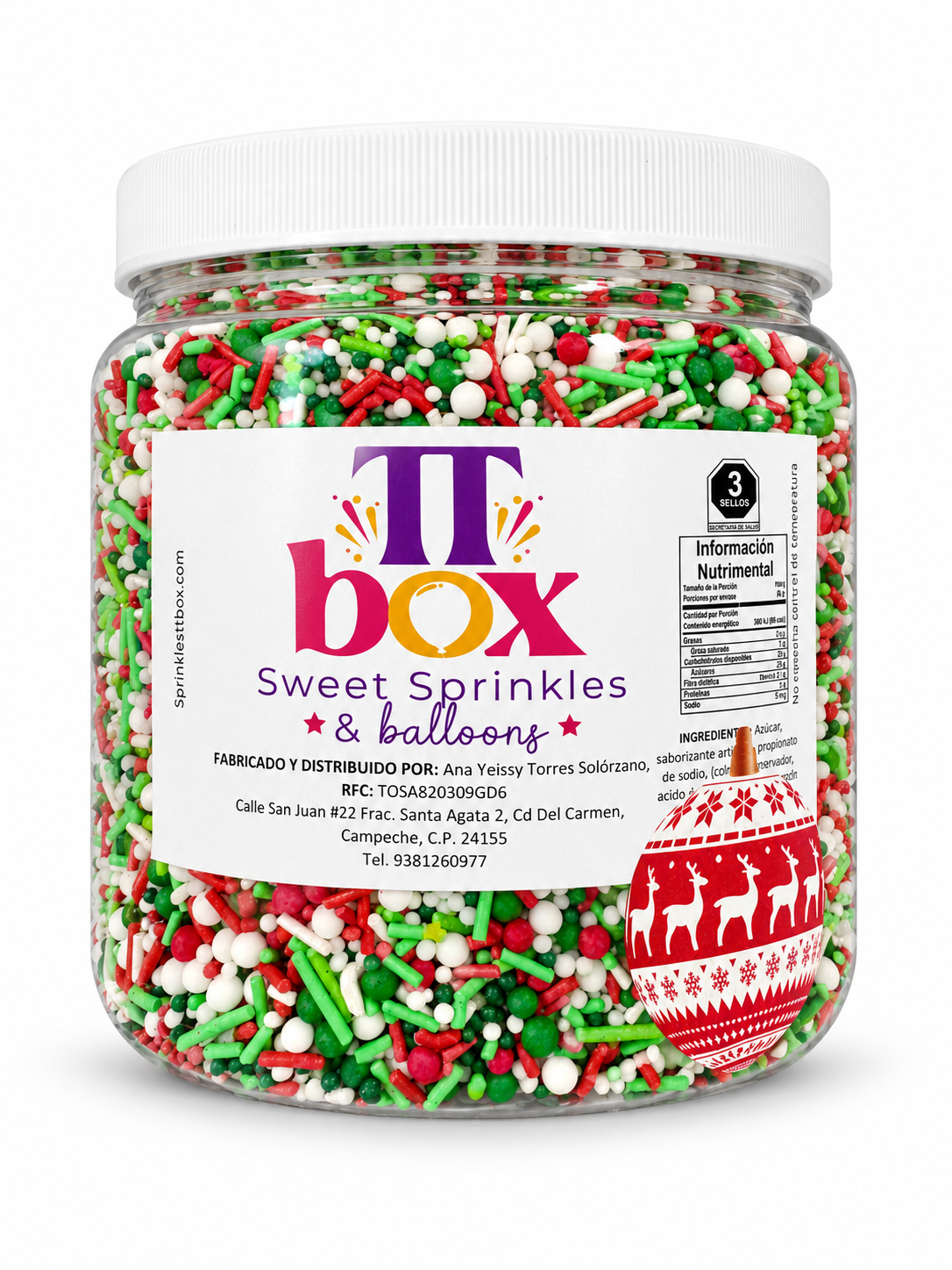 Sprinkes navidad - Mix Navideño Nochebuena 🎄❤️💚