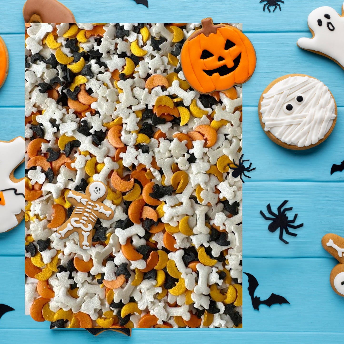 Sprinkles Halloween - Confetti Fantasmas Huesitos