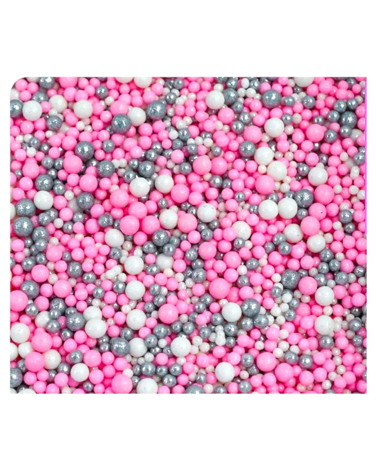 Sprinkles Perlas Diamantadas Mix - Perlas Diamantadas Mix Plata