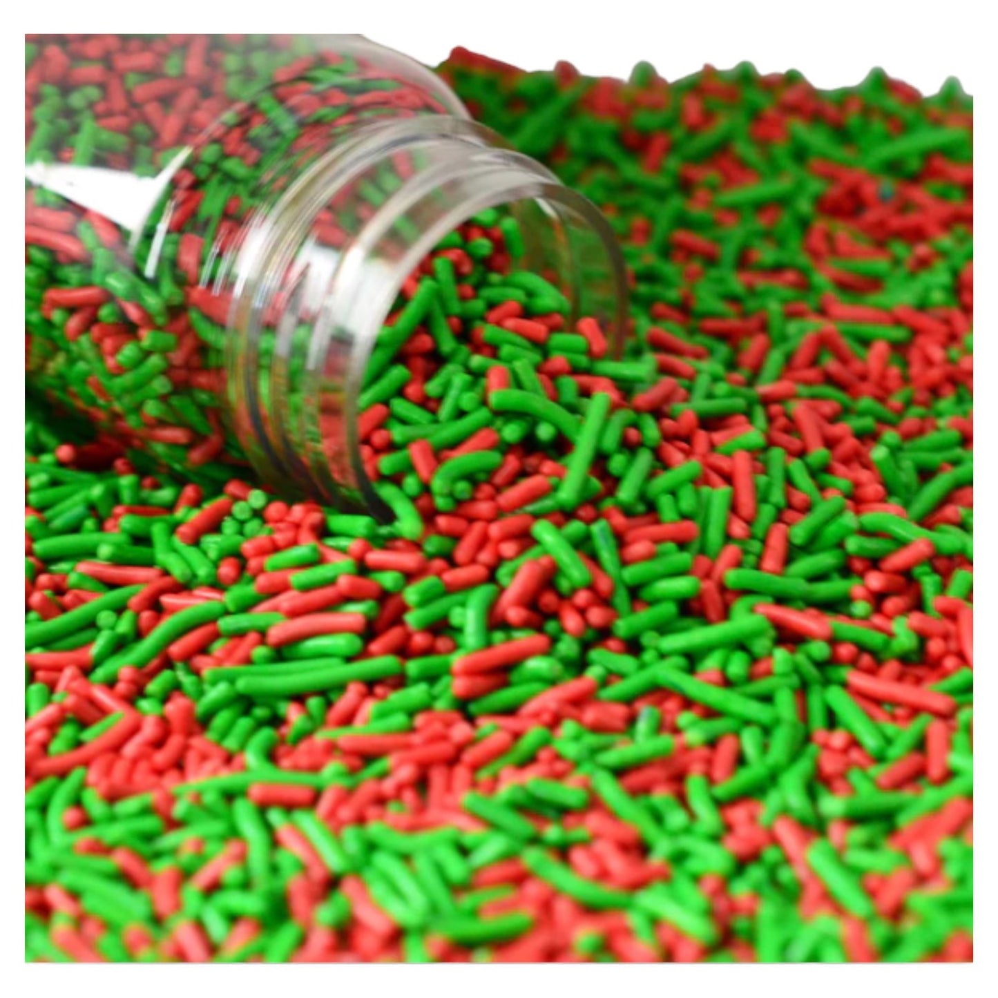 Sprinkles Granillos Basicos - Granillos de Azucar - Navidad Verde