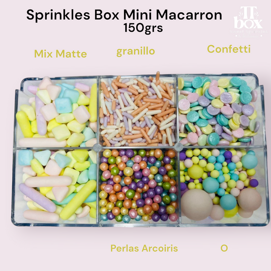 Sprinkles Box Mini Macarrons 150grs