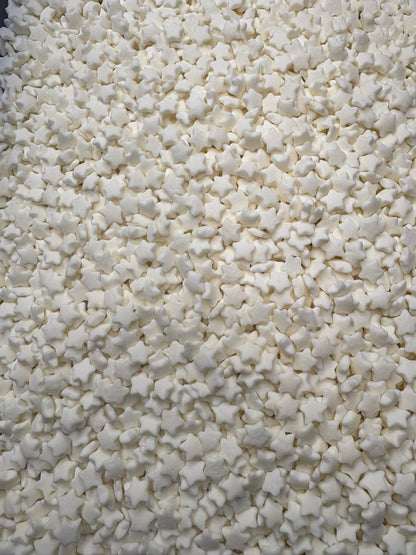 Sprinkles navidad confetti estrella blanca comestible
