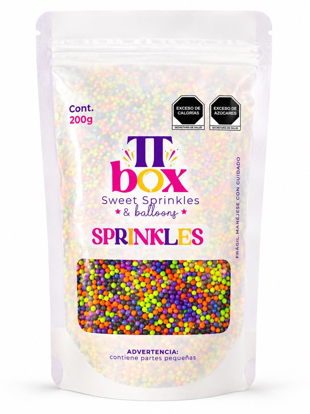 Sprinkles caviar de halloween neon
