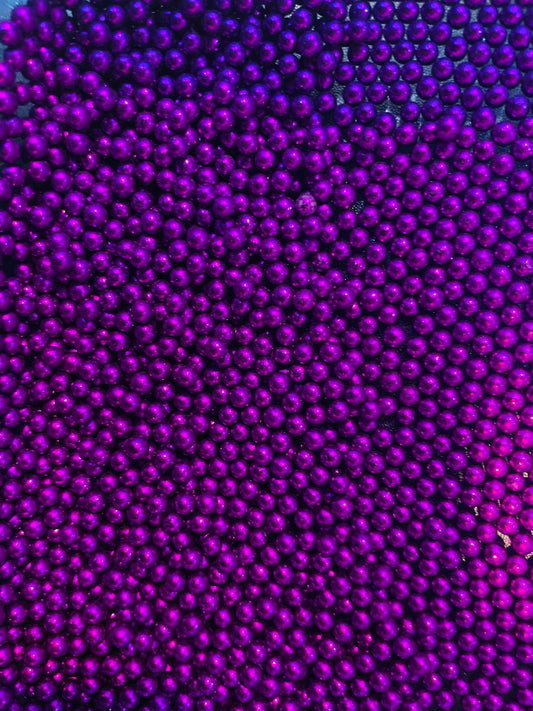 Sprinkles Halloween - Perlas Metalicas moradas 4mm