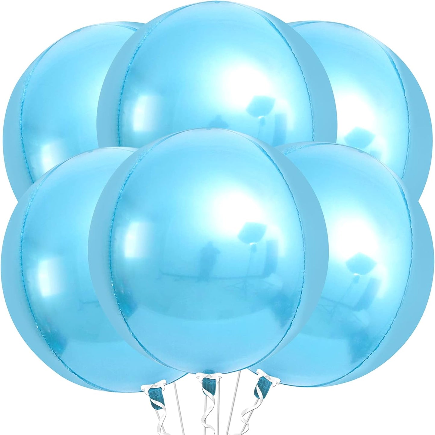 Globos Orbz 22plg Color Azul Baby