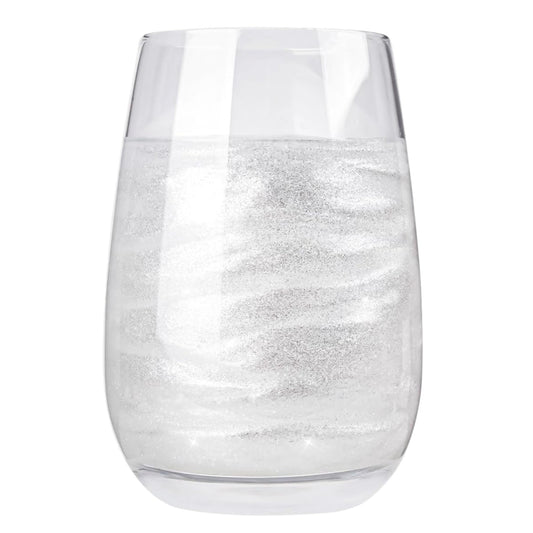 Glitter blanco comestible para bebidas y reposteria
