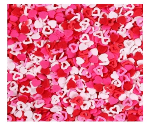 Sprinkles comestibles decorativos Importados – Granel y Mayoreo | Reyna de corazones