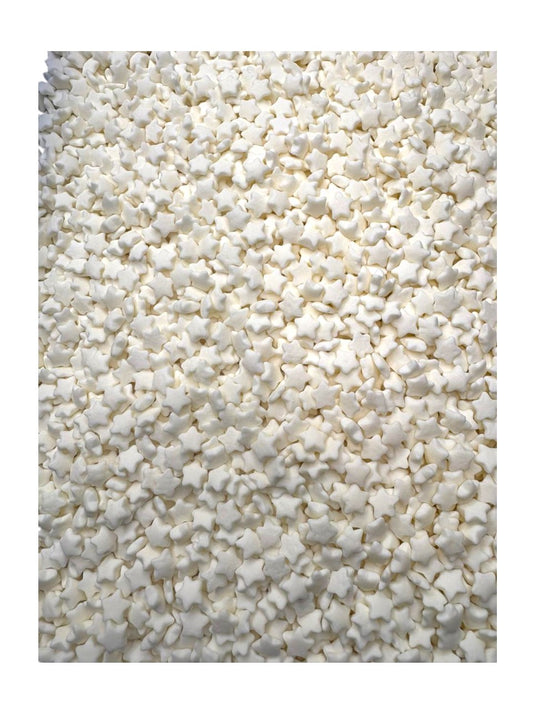 Sprinkles navidad confetti estrella blanca comestible
