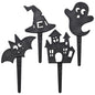 Mini topper cake halloween 15 piezas - Neon - Casita de miedo