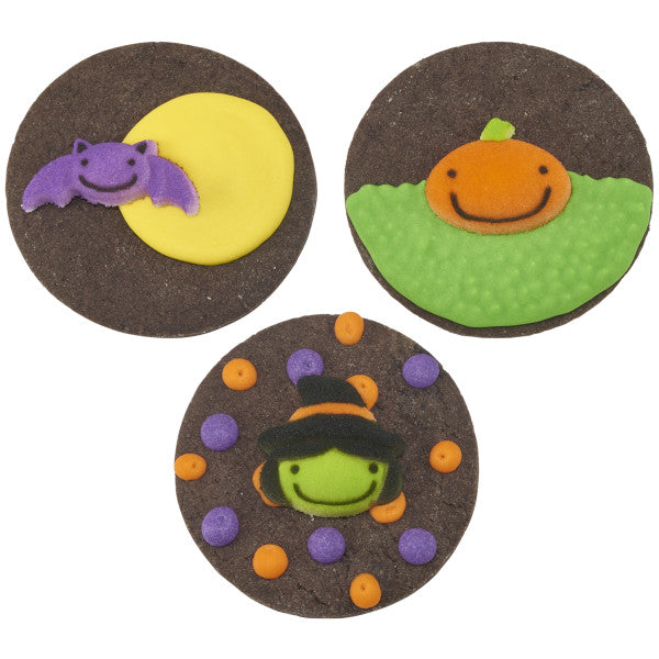 Sprinkles Halooween Icing Figuras frankenstein - frightful