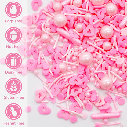 Sprinkles comestibles decorativos Importados – Granel y Mayoreo | Rosy