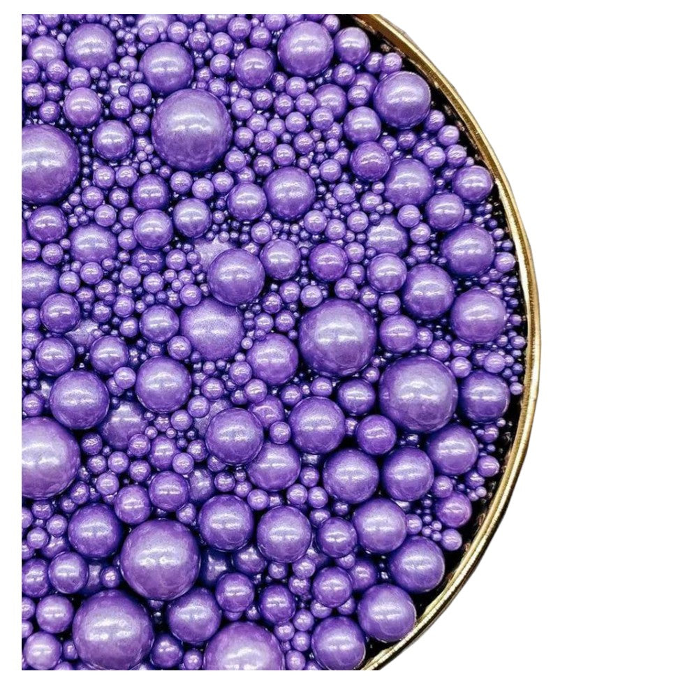 Sprinkles Perlas Multisizes ultrabrillantes Color Morado