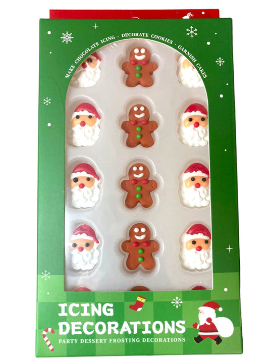 Sprinkles Icing navidad Santa Muñeco Jengibre sabor chocolate 15 piezas