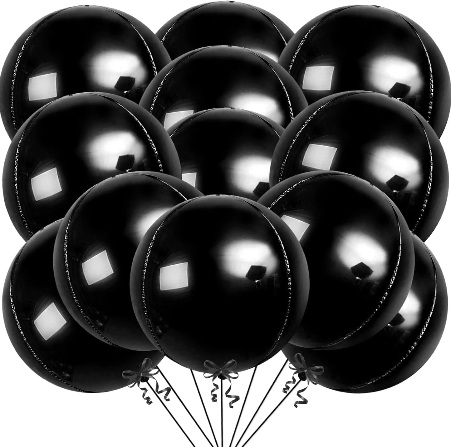 Globos Orbz 22plg Color Negro