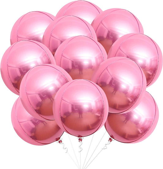 Globos Orbz 22plg Color Rosa Pink