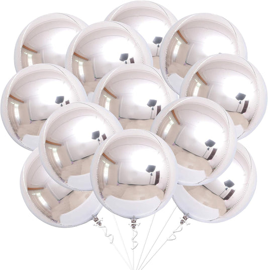 Globos Orbz 22plg Color Plata