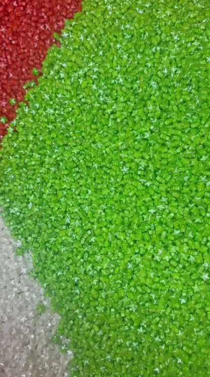 Sprinkles navidad confetti rojo verde blanco