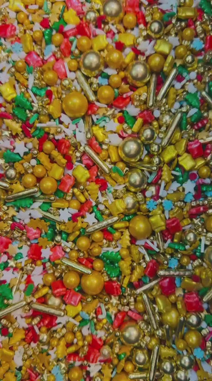 Sprinkles navidad - Christmas Gift 100grs Dorado