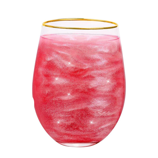 Glitter rojo comestible para bebidas y reposteria