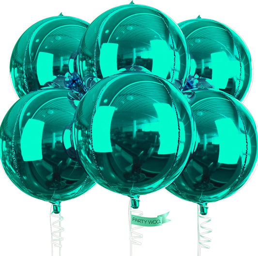 Globos Orbz 22plg Color Verde Navidad