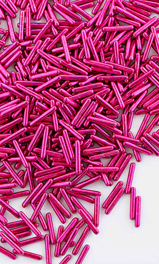 Sprinkles Metalicos Rods Fucsia